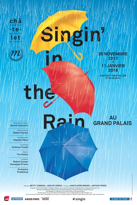 Singin' in the Rain au Théâtre du Châtelet