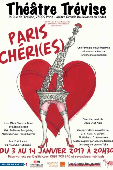 Paris Chéri(es) par les Frivolités Parisiennes