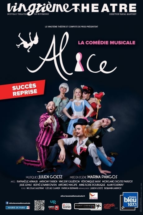 Alice, la comédie musicale au Théâtre du Gymnase