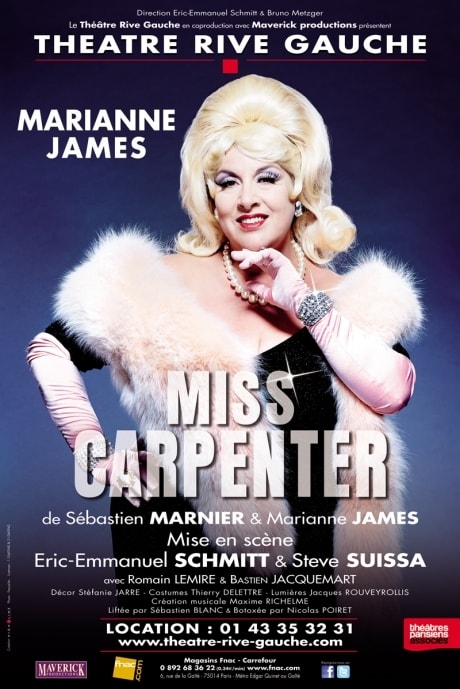 Miss Carpenter, par Marianne James, au Théâtre du Gymnase