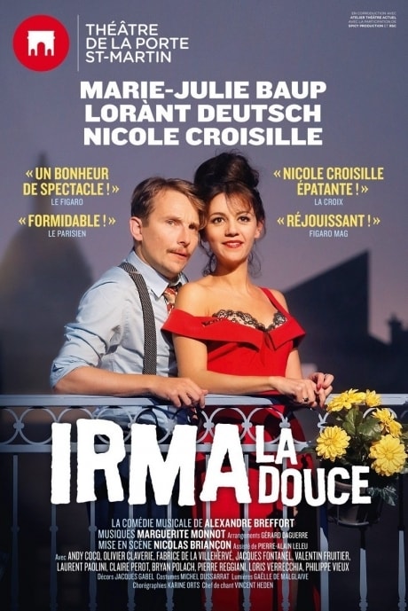 Irma la douce au Théâtre de la Porte Saint-Martin