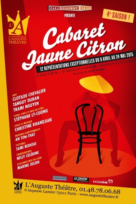 Cabaret Jaune Citron à l'Auguste Théâtre
