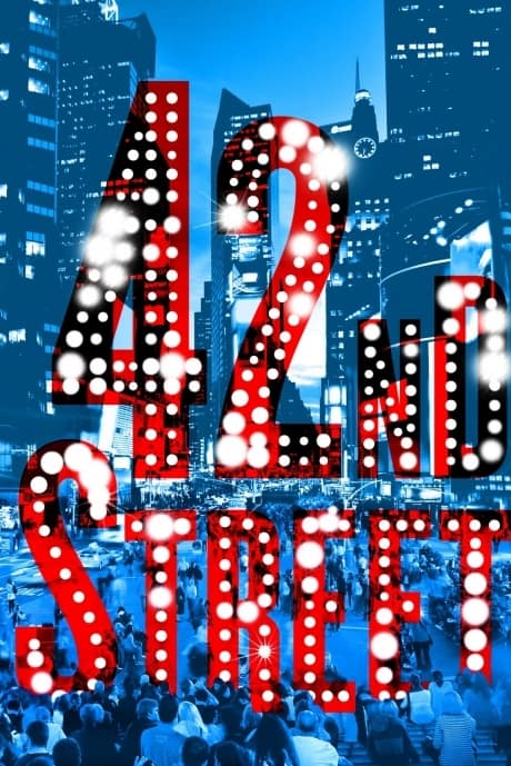 The 42nd Street musical at the Théâtre du Châtelet in November 2021