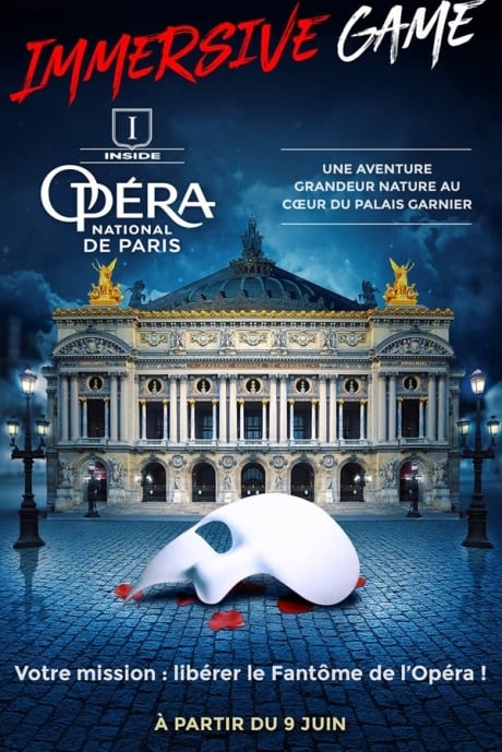 Un escape game "Fantôme de l'Opéra" au cœur de l'Opéra de Paris