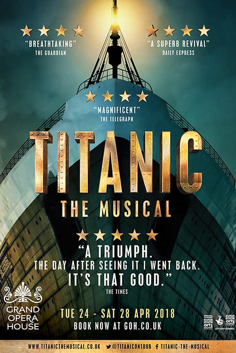 Un revival de la comédie musicale Titanic bientôt à Broadway