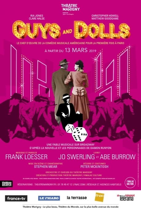 Guys and Dolls et Peau d'Âne à l'affiche du théâtre Marigny la saison prochaine