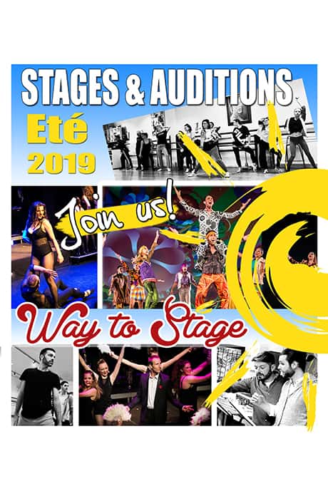 Stage & auditions d'été 2019 - Way To Stage