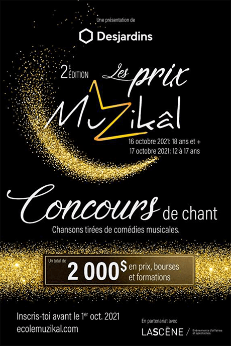 Concours Les Prix Muzikâl (2e édition)