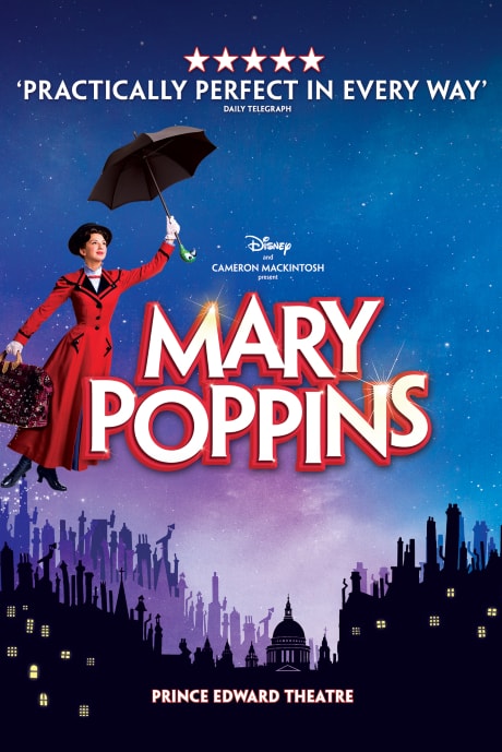 Mary Poppins au Prince Edward Theatre de Londres