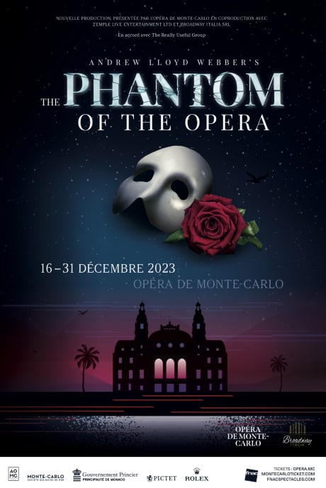 Le Fantôme de l'Opéra à l’Opéra de Monte-Carlo
