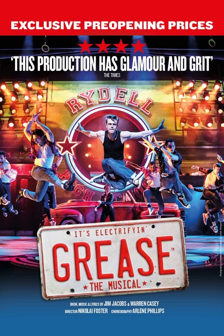 Le revival 2022 de Grease de retour à Londres