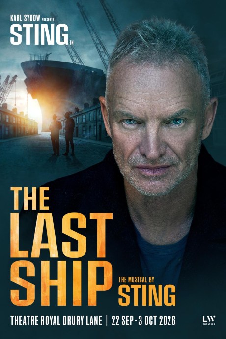 La comédie musicale The Last Ship accoste à Londres